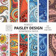 Perfect Paisley Design Scrapbook Paper, Make Better Crafts