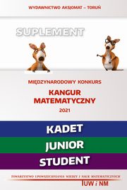 Suplement Midzynarodowy Konkurs Kangur Matematyczny 2021, 