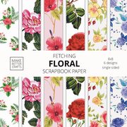 Fetching Floral Scrapbook Paper, Make Better Crafts