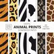 Exotic Animal Prints Scrapbook Paper, Make Better Crafts
