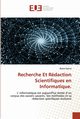 Recherche Et Rdaction Scientifiques en Informatique., Fyama Blaise