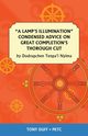 A Lamp's Illumination Condensed Advice on Great Completion's Thorough Cut, Duff Tony