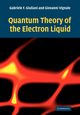 Quantum Theory of the Electron Liquid, Giuliani Gabriele F.