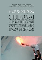 Chuligaski charakter czynu w wietle prawa karnego i prawa wykrocze. T. 1. Modele prawnokarnej walki z chuligastwem w Polsce w latach 1950-1997, Agata Wdoowska